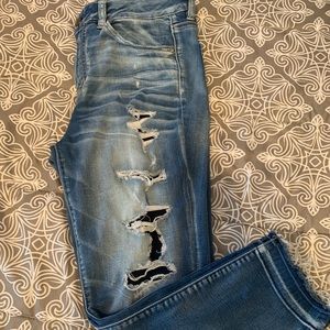 AE super stretch high-rise crop jegging 💕